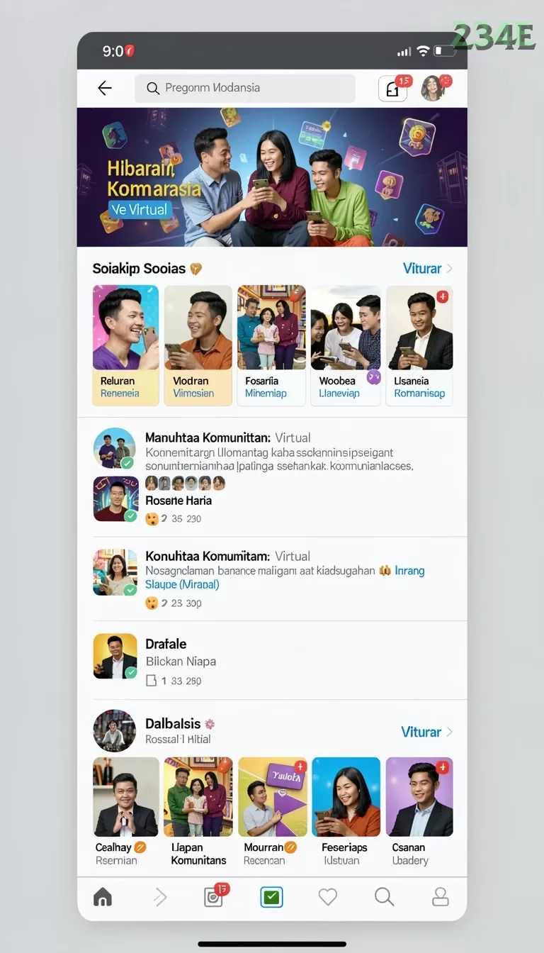 Cuplikan layar V87 — pengaturan akun