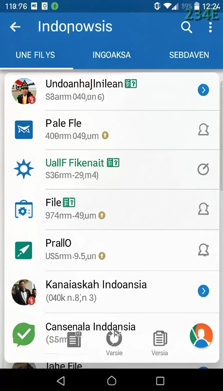 Cuplikan layar HARTASPIN — pengaturan akun