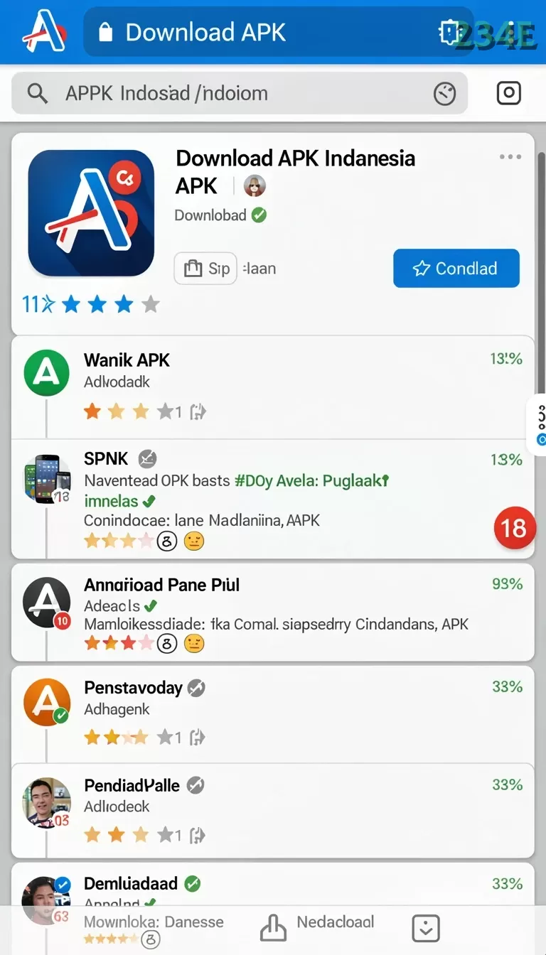 Cuplikan layar 369ZK — menu navigasi