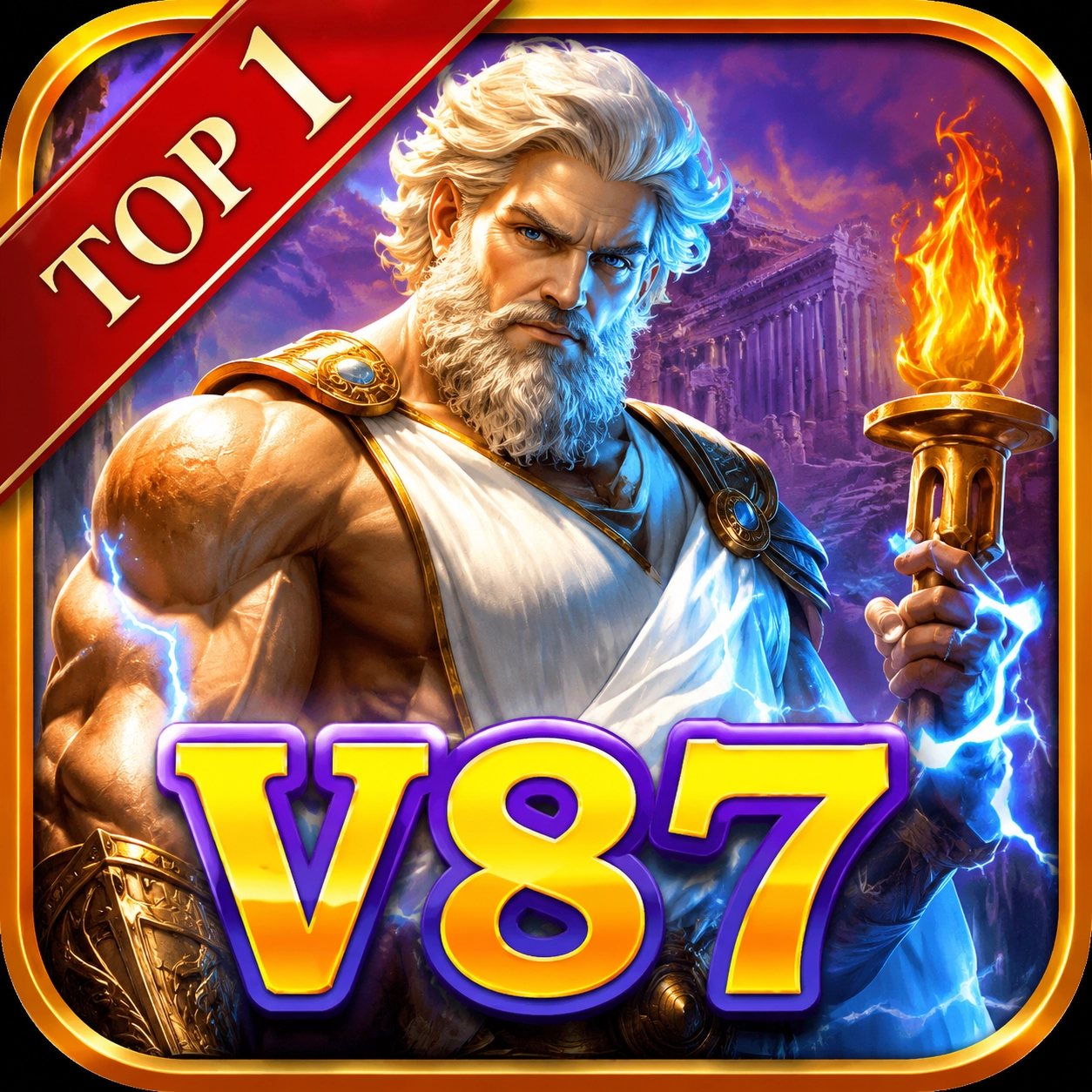 V87 — Logo Aplikasi